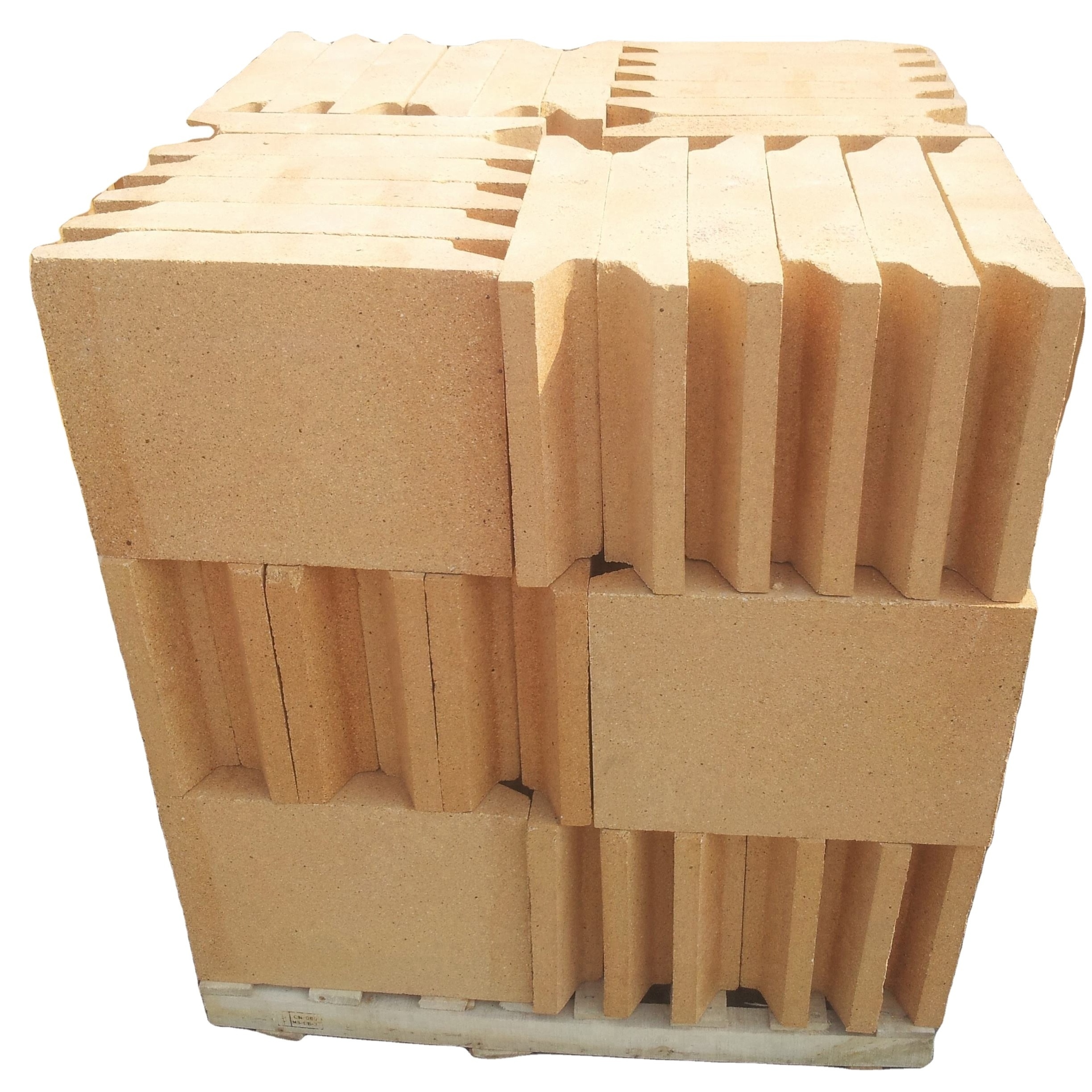 Fireclay Refractory High Temperature resistance High Alumina Brick Curved Arched Fire Brick Insulating