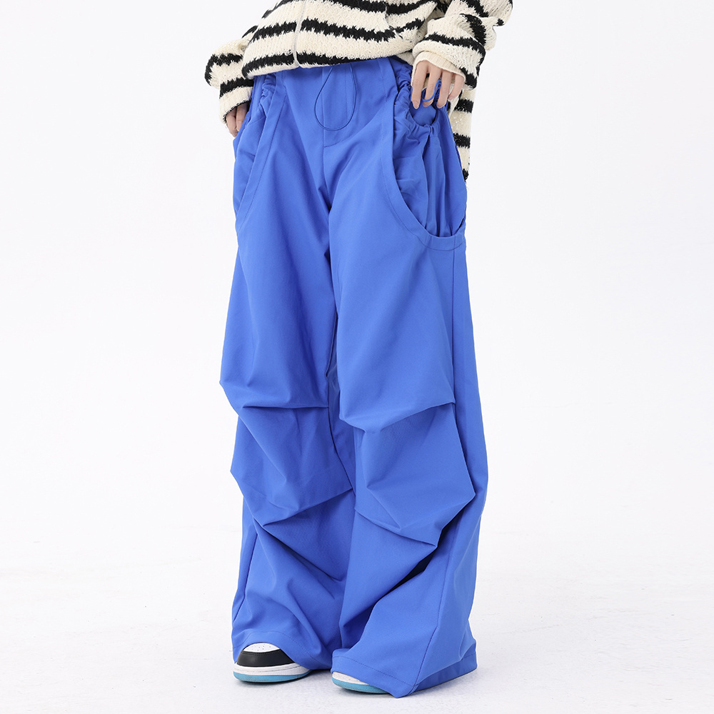 Custom Print Logo Streetwear Oversized Trousers Jogger Skeleton Stacked Flared Sweatpants Cargo Pants