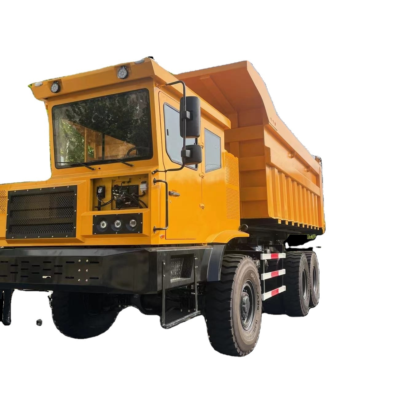 Heavy duty 93Ton 310kW 450kW Electric Mining Dump Truck 30CBM Box 6x4 drive Permanent magnet synchronous 282kWh Lithium Battery