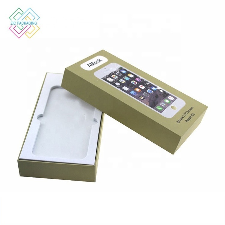 Eco Friendly Mobile Phone Gift Lid and Base Box Cosmetics Cloth Shoes Perfume Oil Jewelry Coaster Drawer Paper Box with Divider