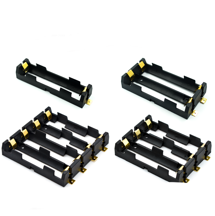 18650 battery box single/double section SMT into 1/2/3/4 day 18650 SMD patch battery