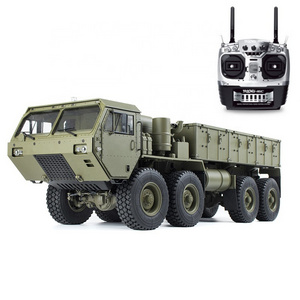 ZIGOTECH 1:12 hg-p801 Rc 8 Wheel Off Road 2.4G Military Truck 8X8 without battery and charger