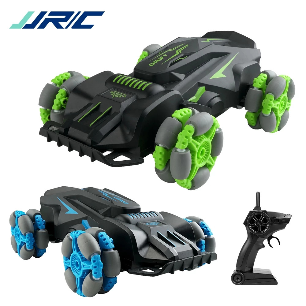 10km/h High Speed RC Stunt Car Drift Buggy 360 Rotation Anti-collision Tire Outdoor 2.4G Remote Control Car for Kids