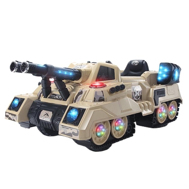 wholesale cheap 12v kid car Zigotech with remote control/baby ride on car/ big kids drive battle tank Zigotech toys car