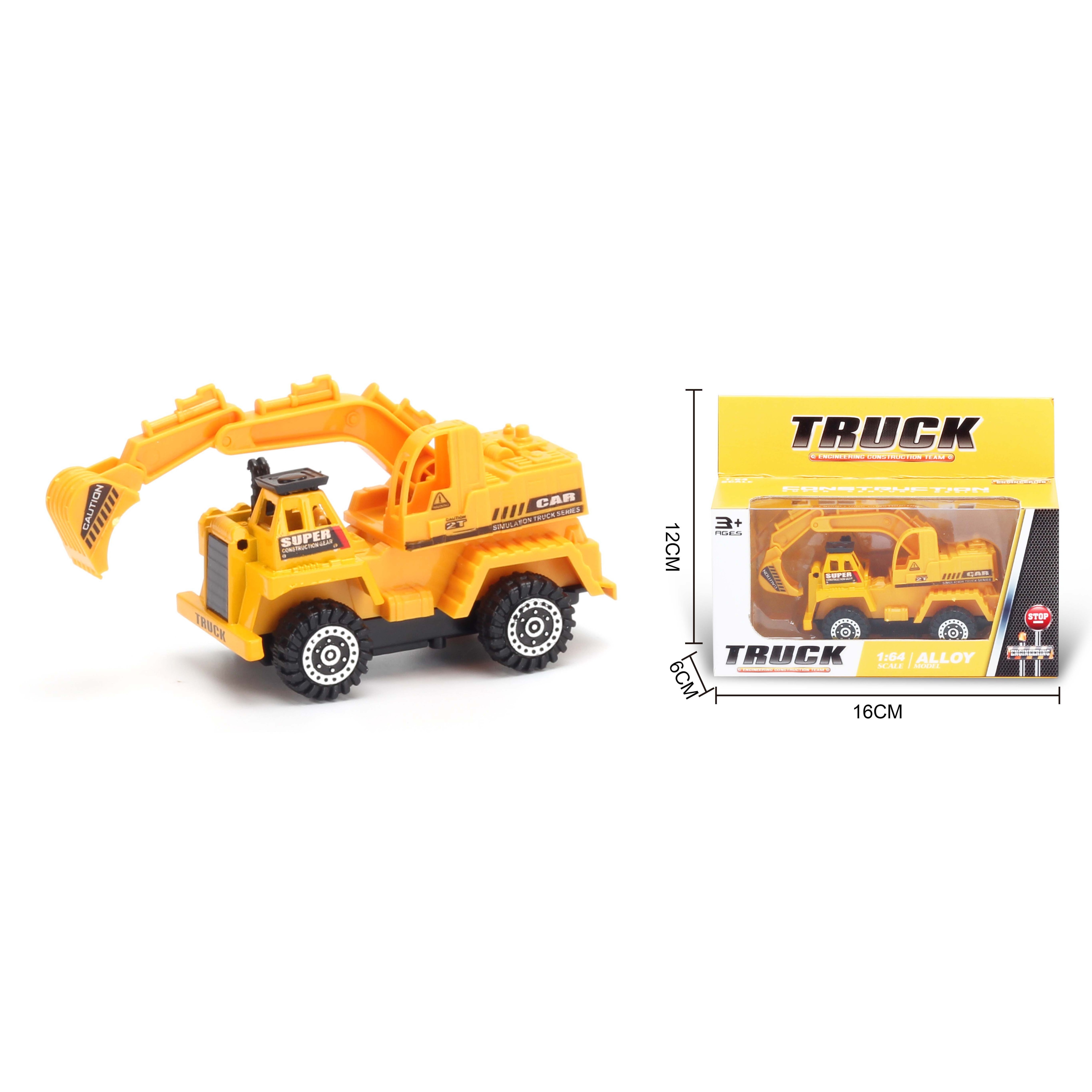 Wholesale Engineering Metal Truck Toy Die Cast Truck Alloy Car Set For Kids