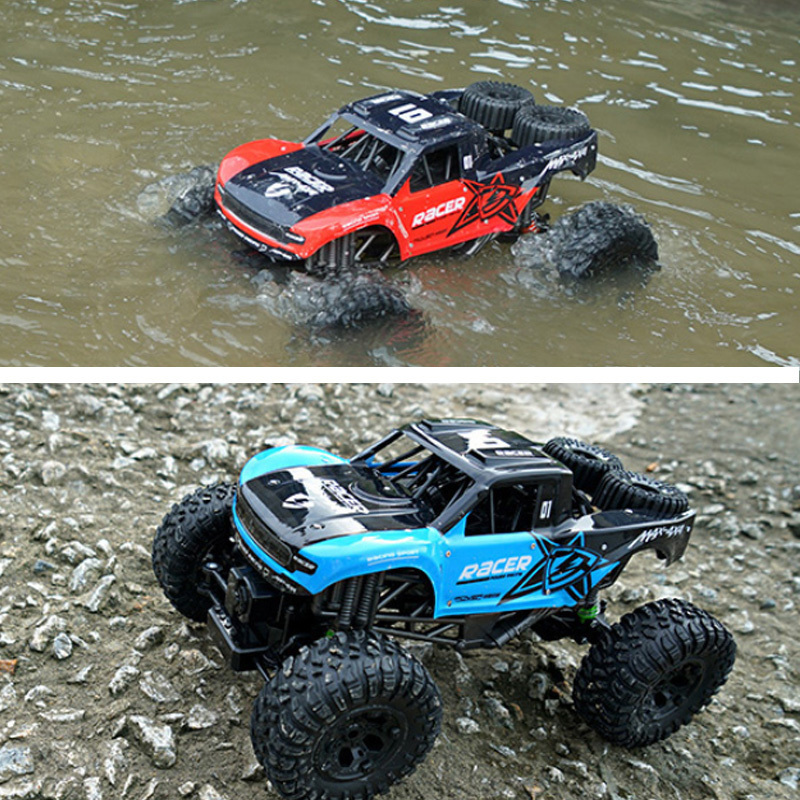 ZIGOTECH 20KM/H High Speed 1:10 Amphibious Remote Control Truck Car Vehicle Radio Water Rc Cars