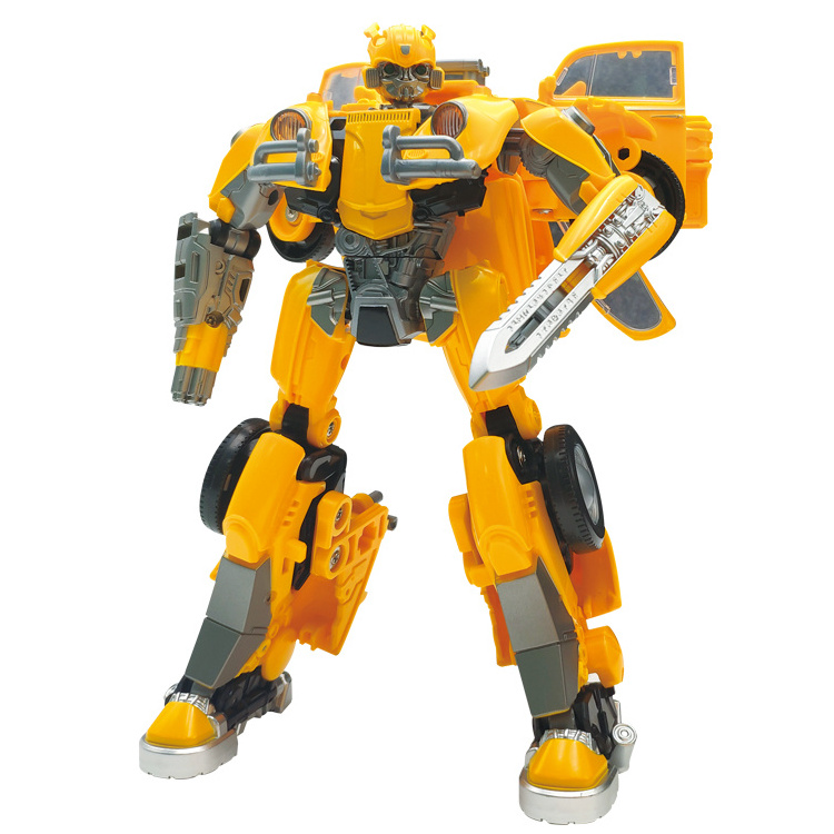 BMB Model Beatle Car of Oversized Yellow bee Bug Transformation Deformation Robot Toys  Figure Toy Movie Character for Adult