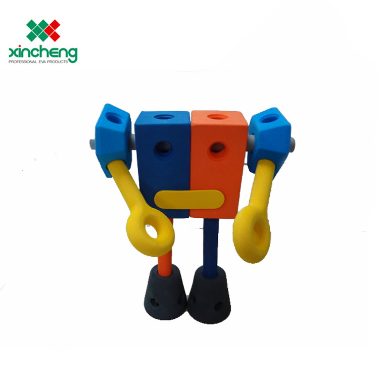 2021 Custom EVA Foam Magnetic Building Blocks Brinquedo For Kids