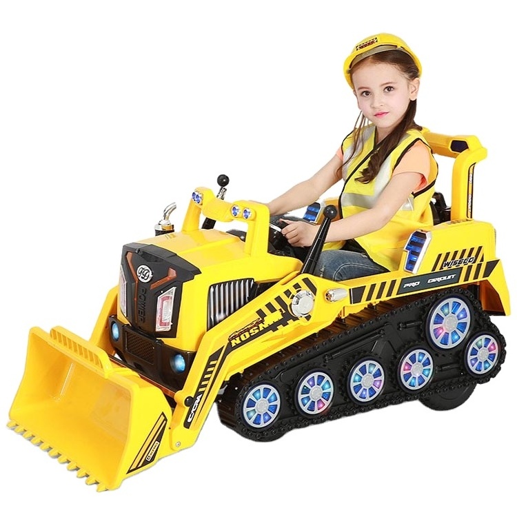 Kids Ride On Dump Truck Construction Tractor with Zigotech Bulldozing 2021 for kids play lawn mower