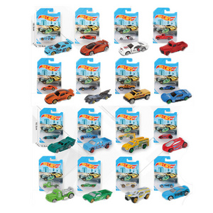 China Hot Sell Wholesale 1/64 Racing  Vehicles Model Toy Miniature Collection Free Wheel Die Cast Metal Car For Kids