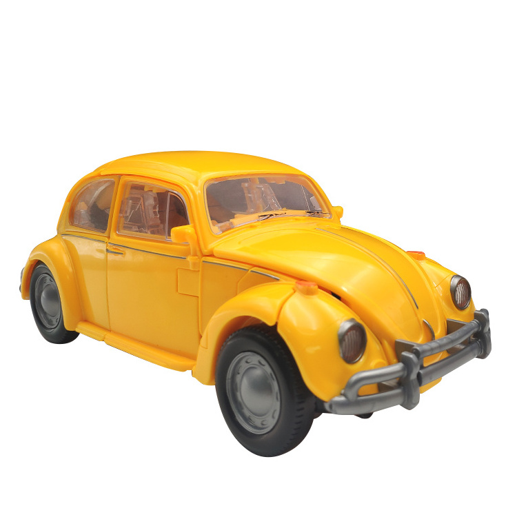 BMB Model Beatle Car of Oversized Yellow bee Bug Transformation Deformation Robot Toys  Figure Toy Movie Character for Adult