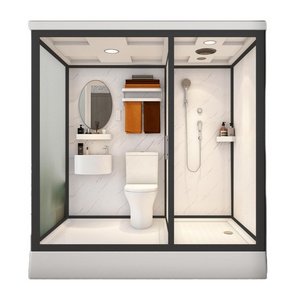 WINER M&G Luxury portable toilet and shower room prefab bathroom pods modular shower room with toilet