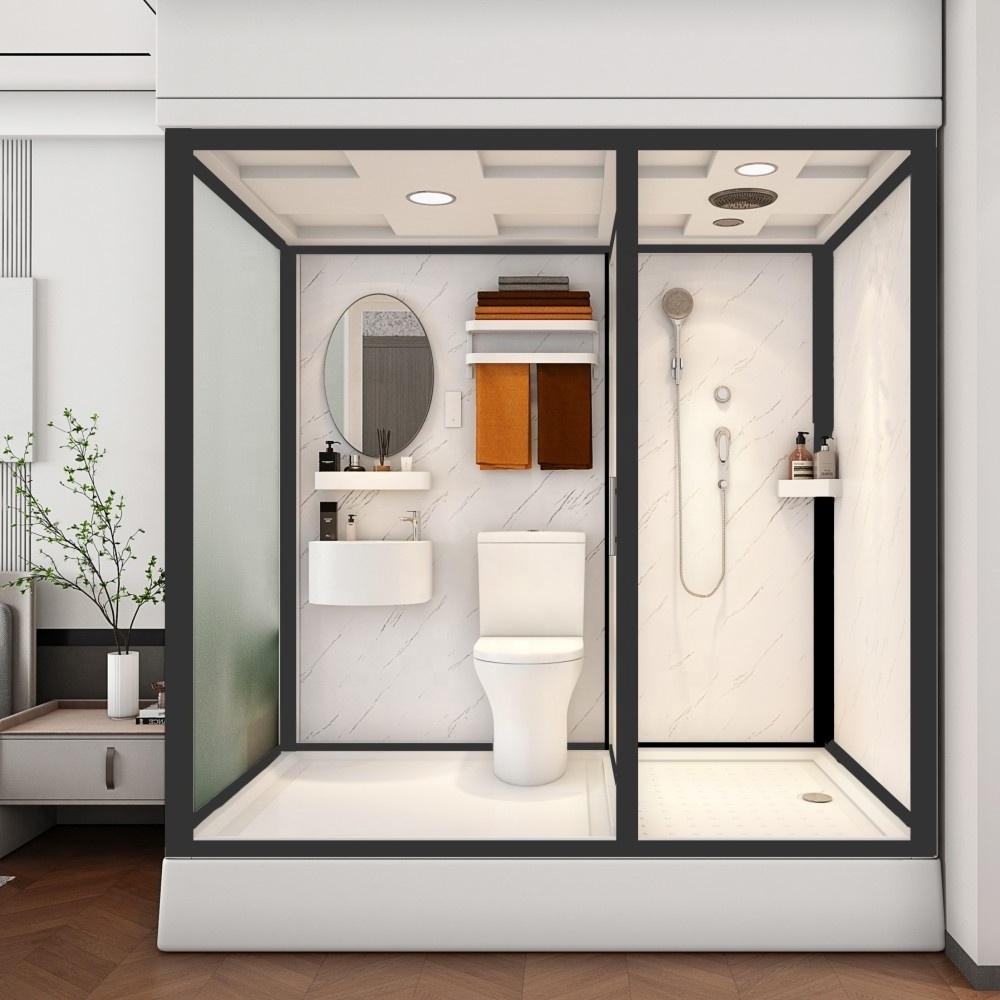 WINER M&G Luxury portable toilet and shower room prefab bathroom pods modular shower room with toilet