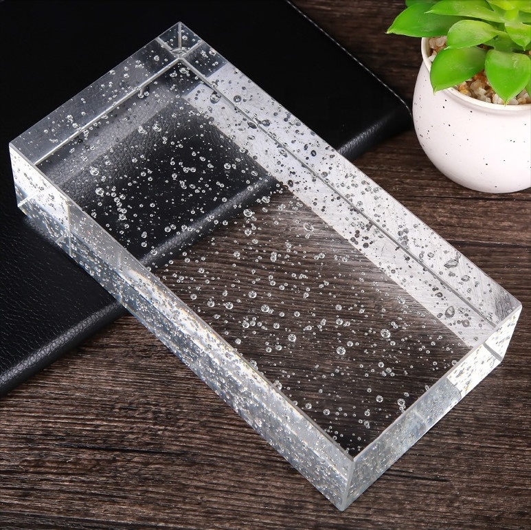 Glass Block For Building Decoration Crystal Glass Brick