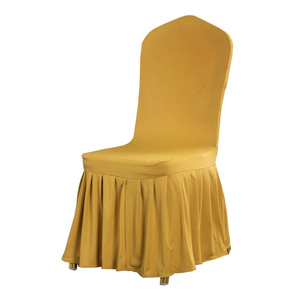 Swinging Tail Seat Covers For Home, Meeting, Wedding, Banquet, Modern Spandex seat cover Full Elastic Combination