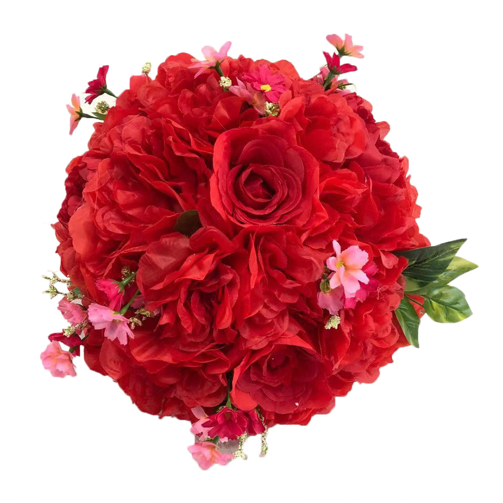 Simulation artificial  silk  flower ball  for  wedding party ceremony site layout