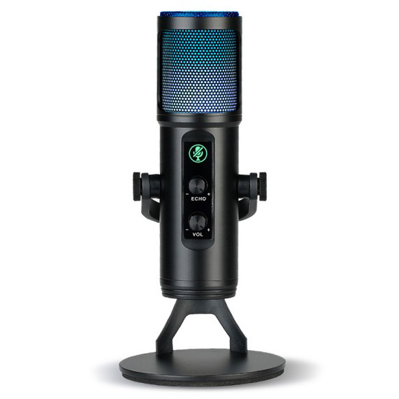 HIgh Quality Cardioid Mic Equipment RGB USB Condenser Microphone for Podcasting Recording Live Streaming Gaming