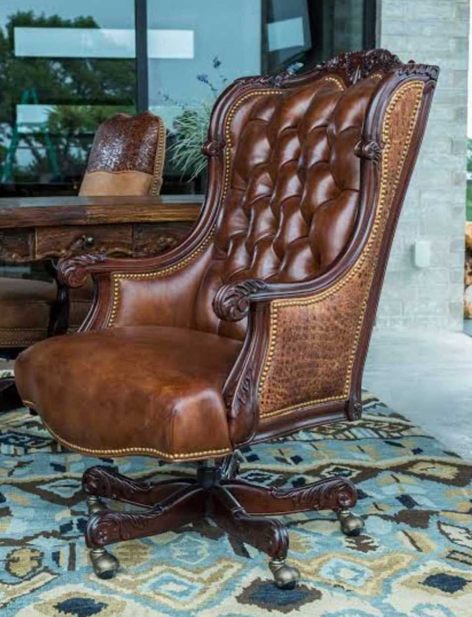 Best Deal 2024 Wooden Office Chair with Solid Wooden Made and Natural Polished Latest Designed Chair For Sale