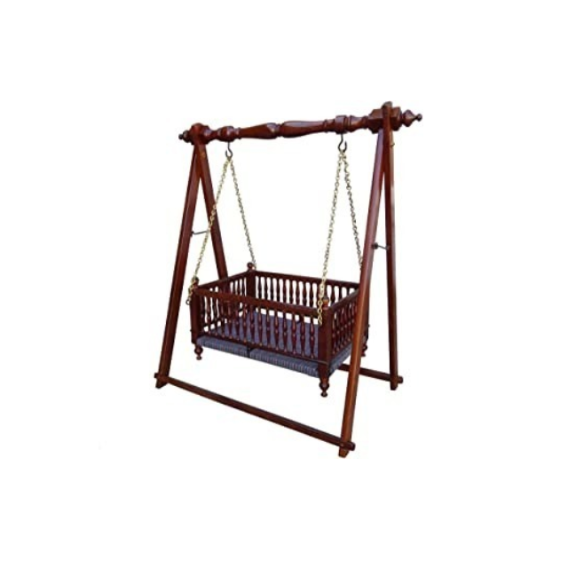 Best Selling Baby Swing with Top Grade Wooden Made and Heavy Duty Baby Swing For Indoor Uses By Indian Exporters