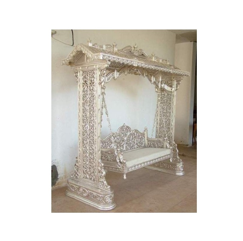 fine quality indoor wooden Swing Designs luxury patio furniture in carved design available for sale by indian manufacturer