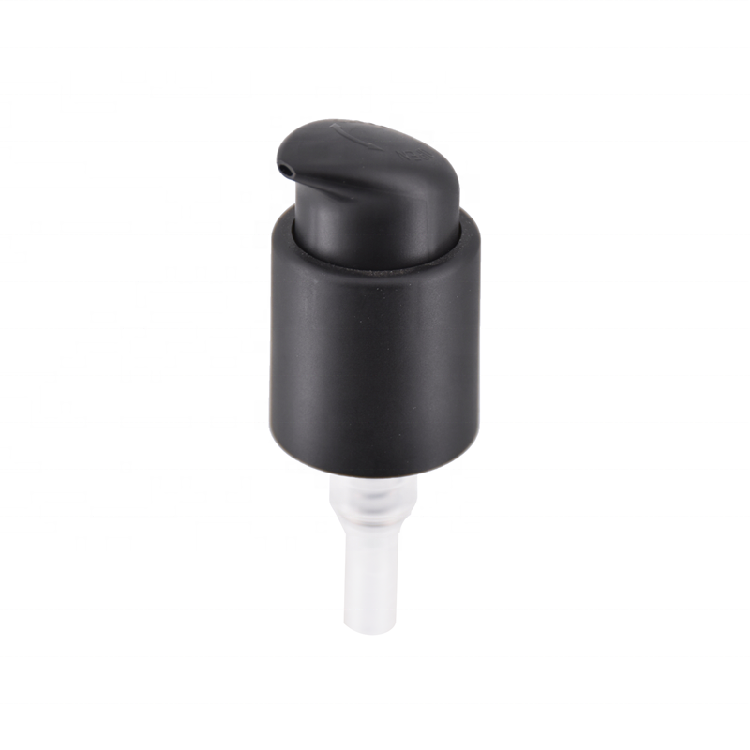 22 24mm Matt Black Left Right Lock Body Lotion Dispenser Pump 24/410 Plastic Treatment Pump Cream Pump For Bottlr