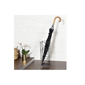 High Selling 2023 New design home shopping mall large capacity umbrella storage rack metal umbrella stand holder with hooks