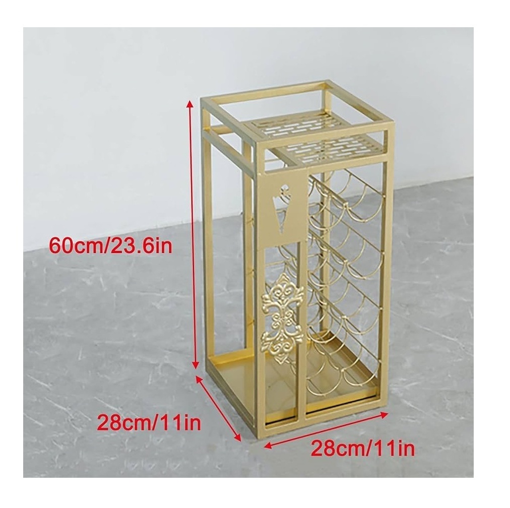 New Household Umbrella Holder Handcrafted Floor Model Round Umbrella Stand Frame Structure Modern Design Umbrella Holder