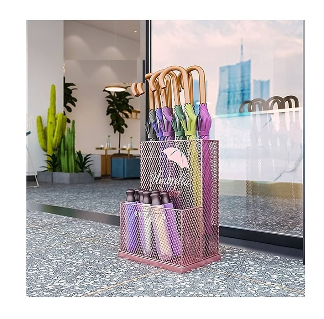 Stylish Frame Structure Umbrella Stands Metal Versatile Design Umbrella Holder For Long and Short Umbrellas Holder At Low Cost