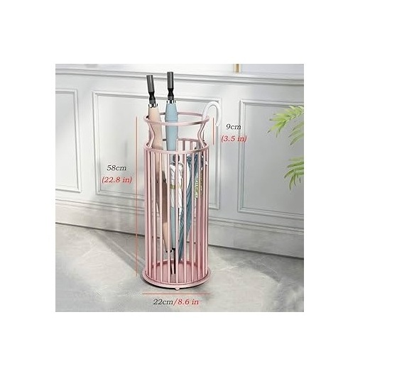 Superior Quality Umbrella Stand Organizer Rack Creative Durable Umbrella Holder Wrought Iron Design Top Selling Customized Racks