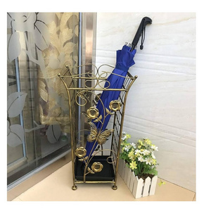 Umbrella Stand Wrought Iron Solid Metal Umbrella Stand Big Stand Made in India Export Quality Bulk Quantity Hot Selling 2023