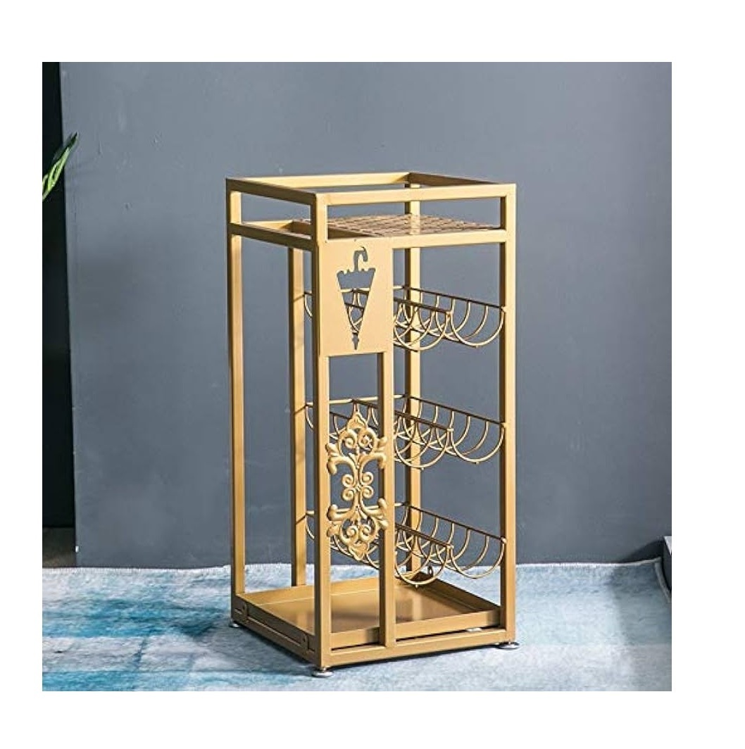 2023 Trending Stand Elegant Design Silver Color Iron Umbrella Stand Top Quality Customized Size & Shape At Lowest Price