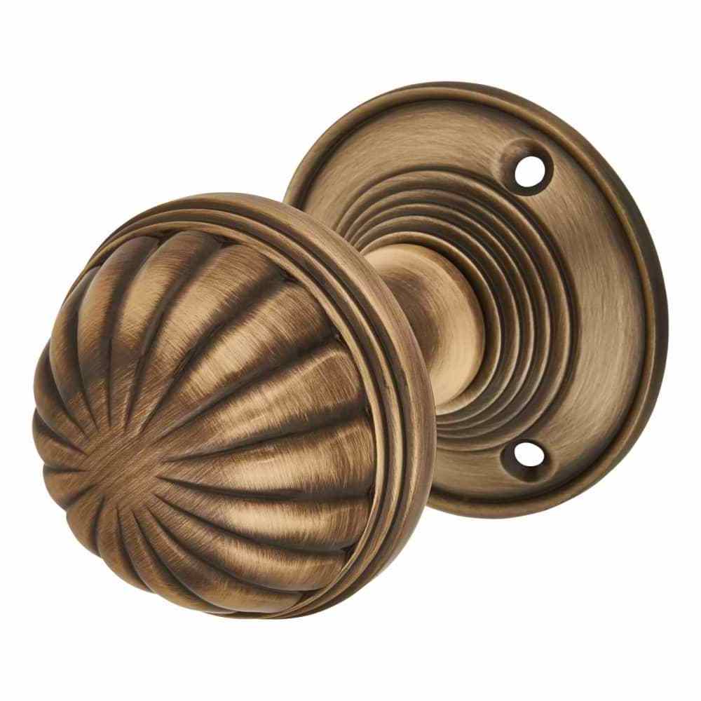 Captivating Look Brass Door Knobs Handmade Heavy Victorian Door Knob Hardware Polished Fancy Door Furniture