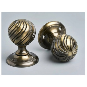 Captivating Look Brass Door Knobs Handmade Heavy Victorian Door Knob Hardware Polished Fancy Door Furniture