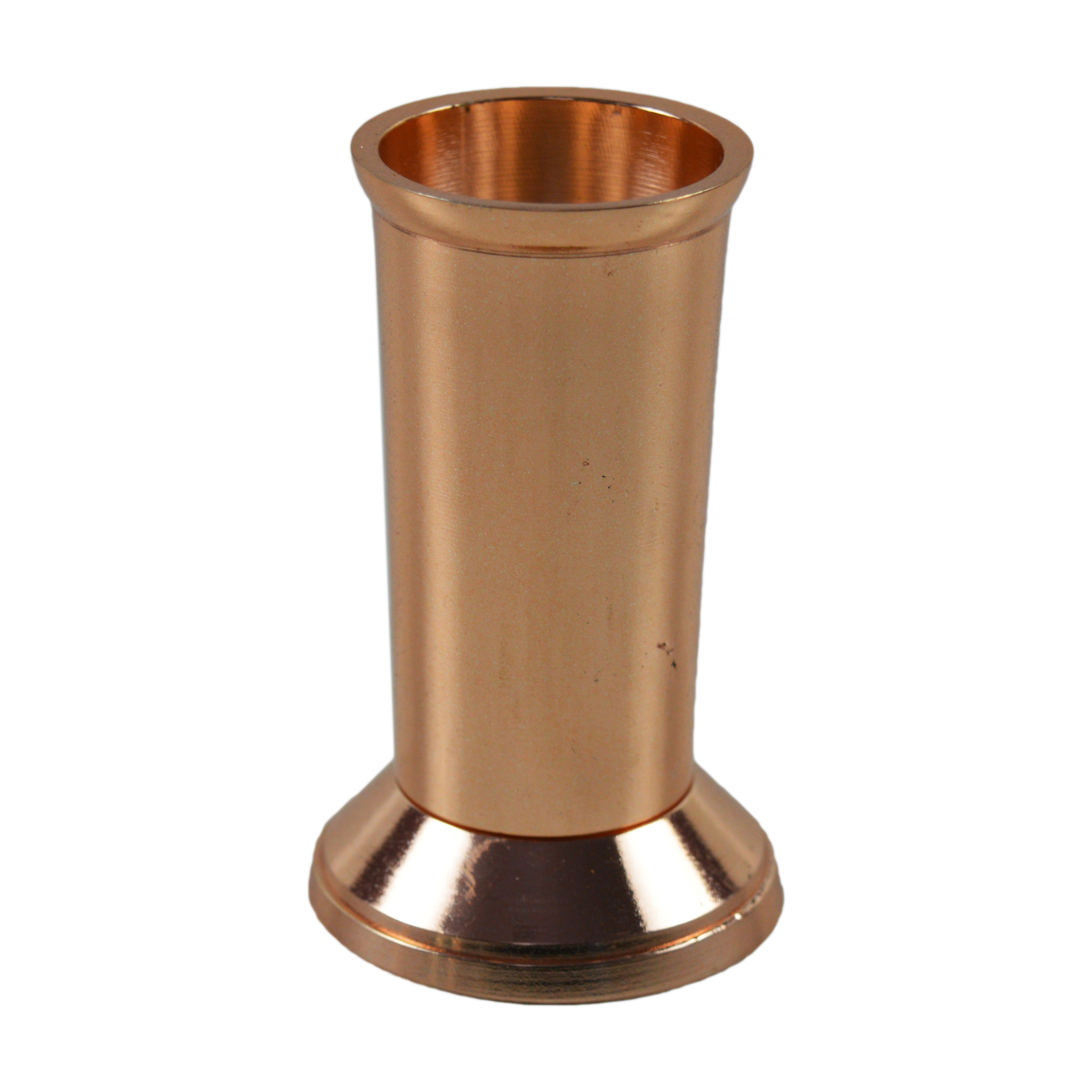 Copper Polished Shots With Base Theme Wholesale Supplies Copper Metal Wine Shot Glasses For Tourist Bar Club Party Decoration