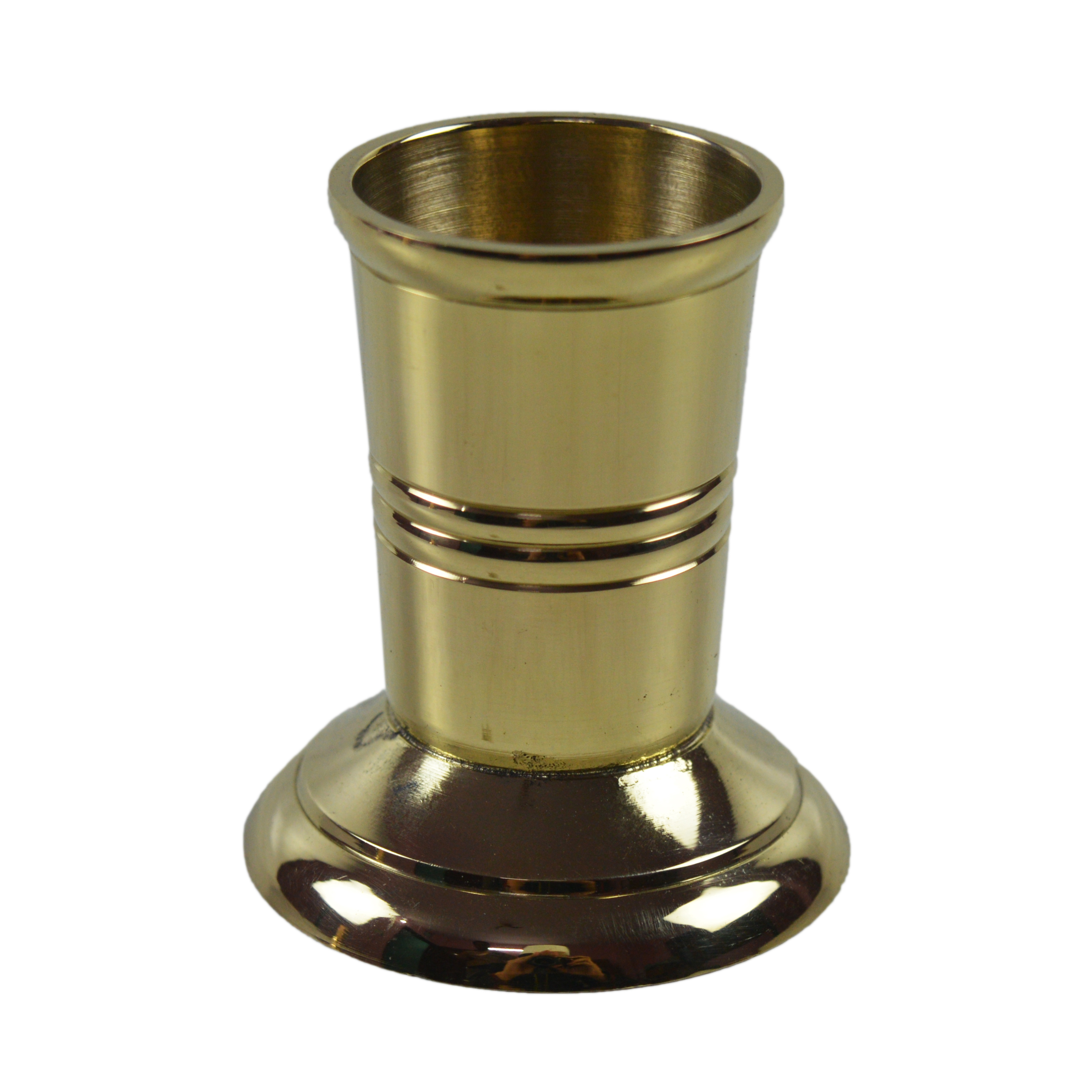 Copper Polished Shots With Base Theme Wholesale Supplies Copper Metal Wine Shot Glasses For Tourist Bar Club Party Decoration