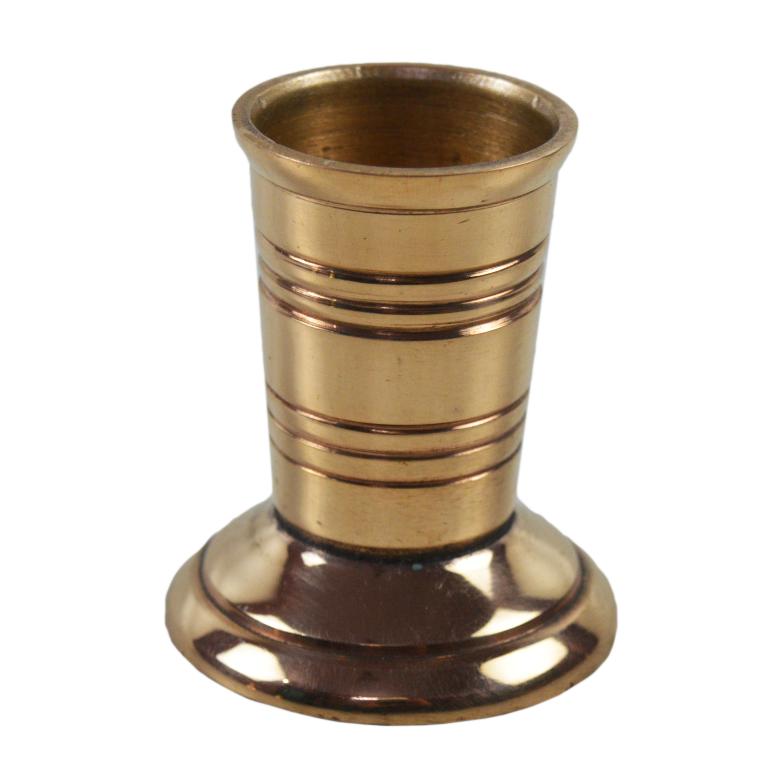 Copper Polished Shots With Base Theme Wholesale Supplies Copper Metal Wine Shot Glasses For Tourist Bar Club Party Decoration