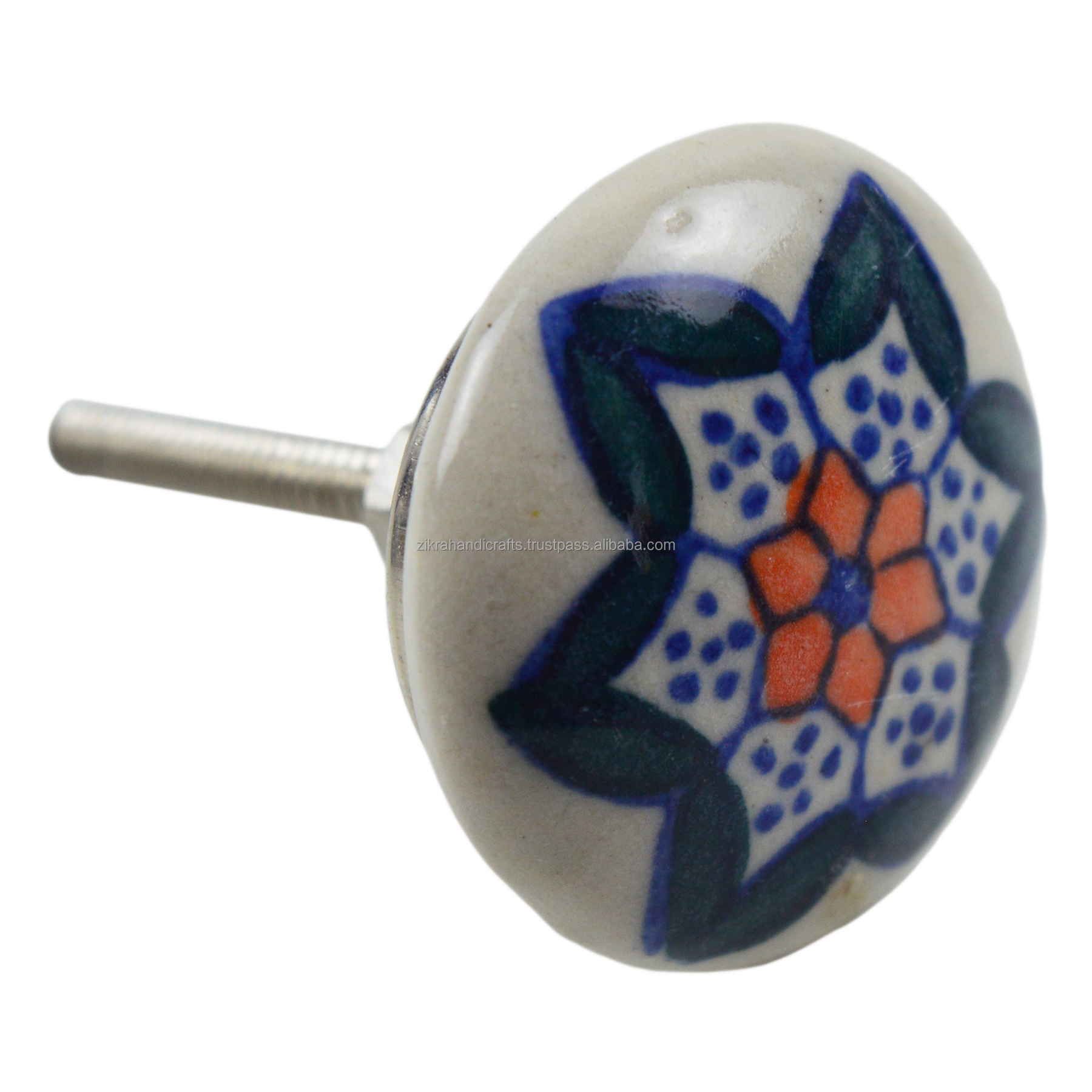 Round Ceramic Knobs Furniture Cabinet Handles Multiple Finishing Design Cupboard Drawer Pulls & Handles Best Designs Knobs