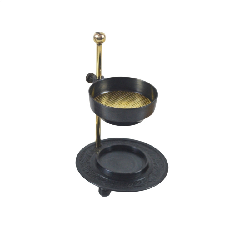 Multiple Finishing Antique Pure Brass Incense Holder Stand Incense Stick Burner Handmade Design with Ash Catcher at Bulk Price