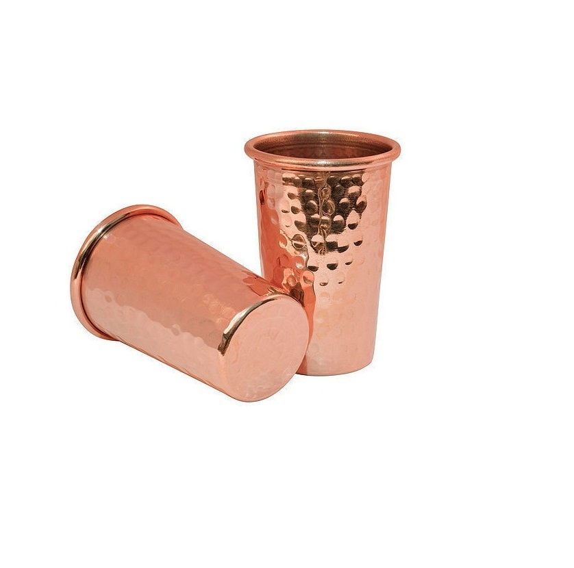 Fully Hammered Shot Glasses Wine Coolers Pure Quality Famous Iceland Copper Metal Shot Glass Tourist Souvenir Bar Design