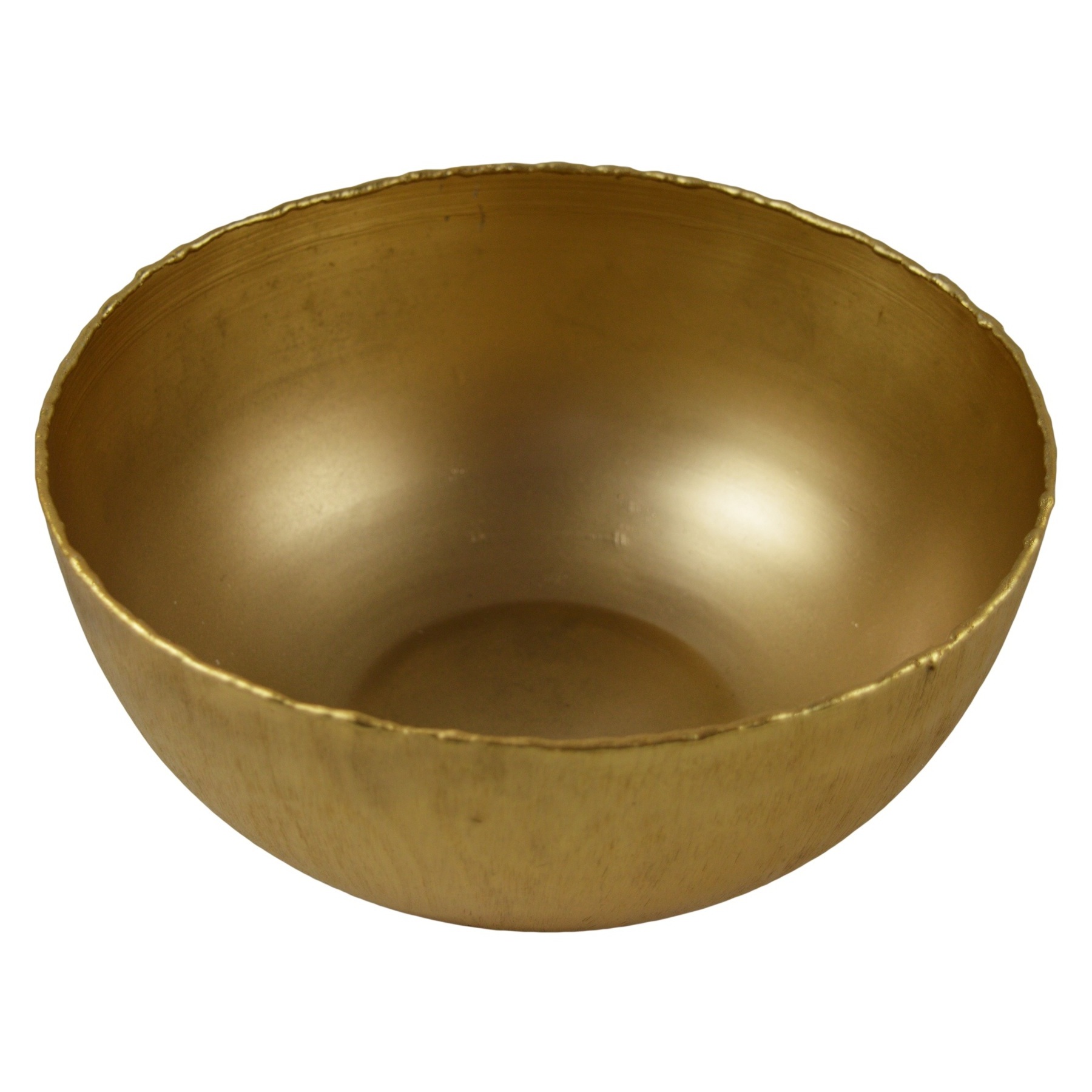 Solid Metal Handcrafted Hammered Snacks Bowl With Aluminium Metal And Gold Plated Finishing Design Table Ware At Lowest Price