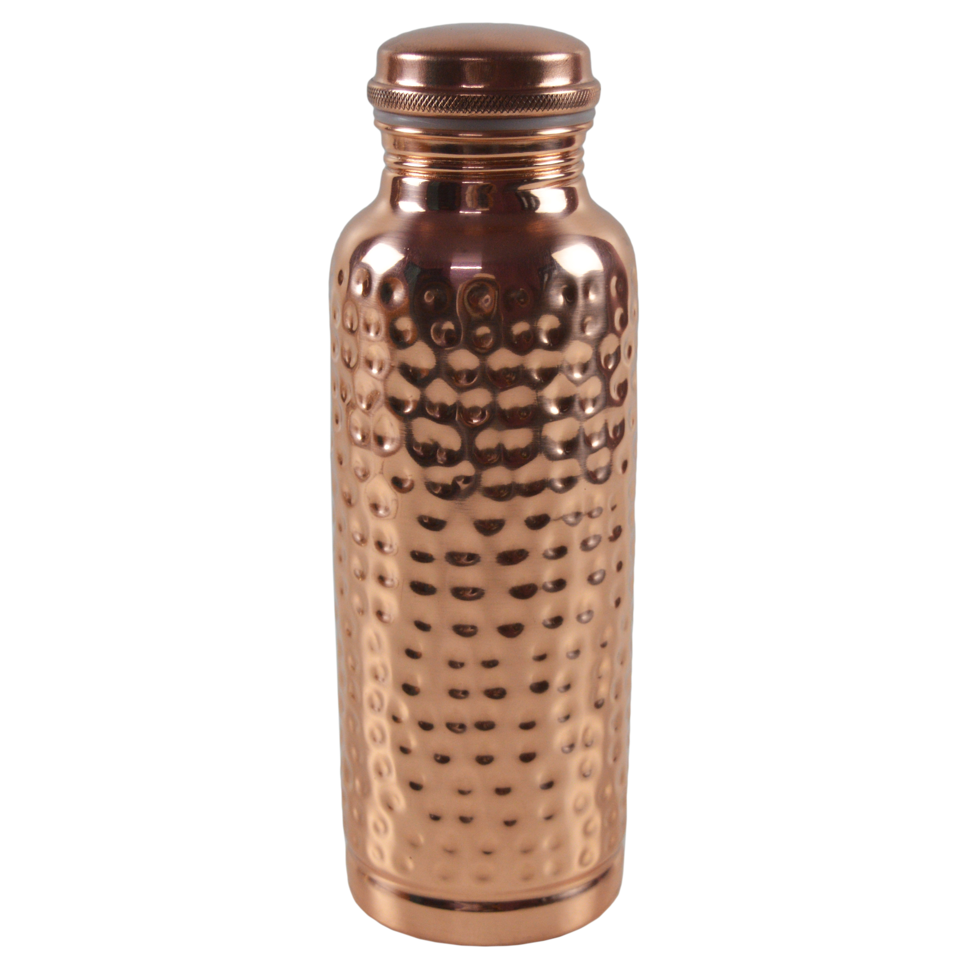 Copper Carafe Plain Design With Hammered Most Demanding Low Price Fancy Looks Use For Containing Drinking Water Home Decoration