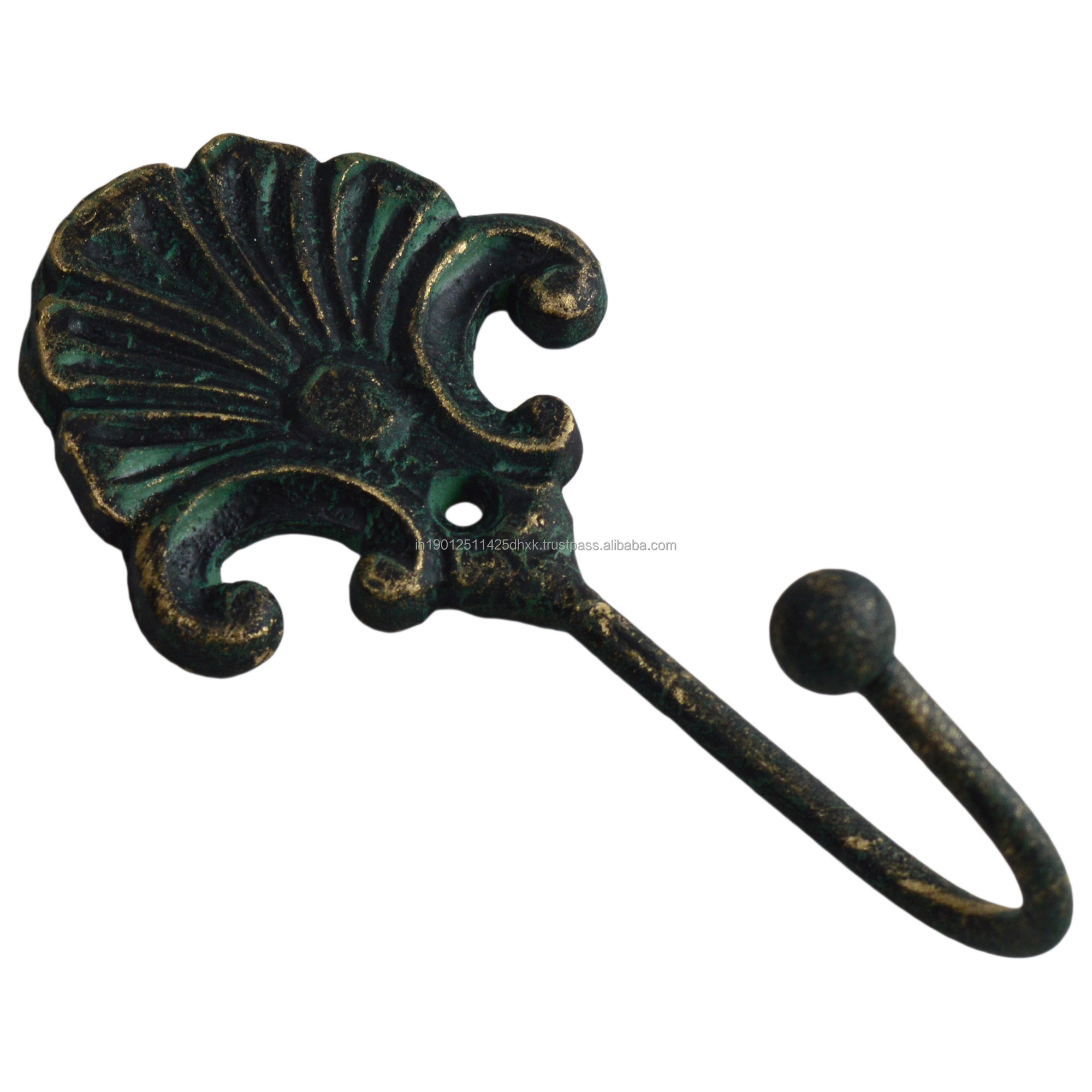 Ironic Black Theme Hooks With Antique Painted Finishing Design Door Hanger Home Decor Design Key Hooks