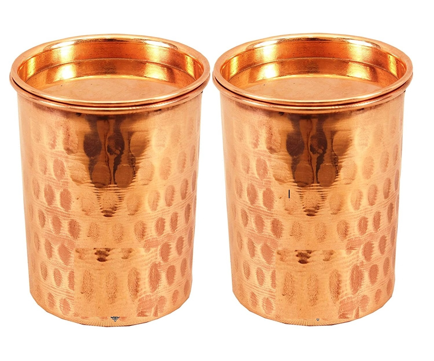 Fully Hammered Shot Glasses Wine Coolers Pure Quality Famous Iceland Copper Metal Shot Glass Tourist Souvenir Bar Design