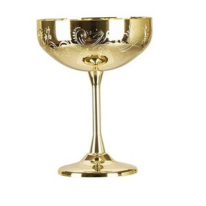 Nordic Stylish Stainless Steel Metal Drinking Cup Stemmed Goblet gold plated wine glass wine cup and wine stopper