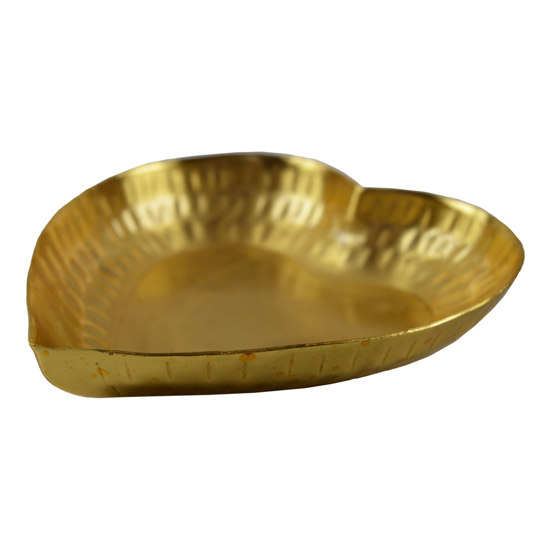 Solid Metal Handcrafted Hammered Snacks Bowl With Aluminium Metal And Gold Plated Finishing Design Table Ware At Lowest Price