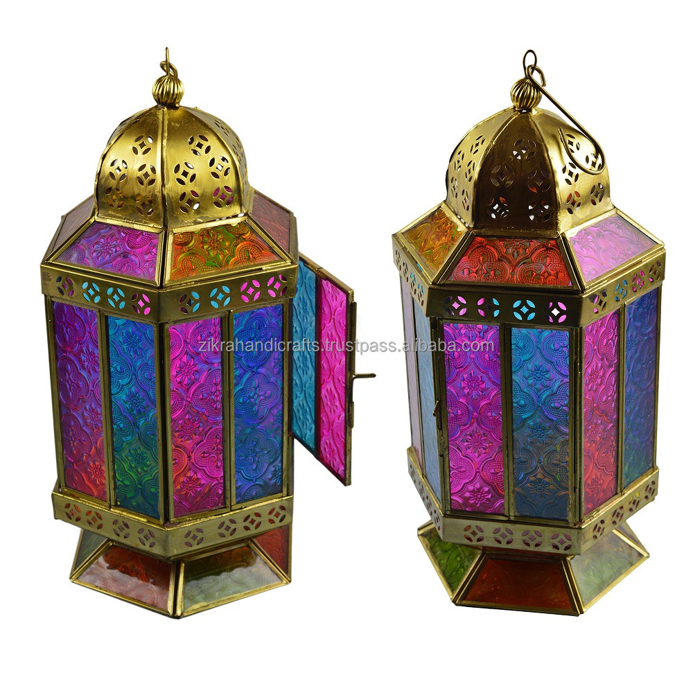 Trendy Metal Lanterns Best Indoor Design Handmade Finishing Bulk Promotional Lanterns Multiple Shaped Tea Light Lanterns