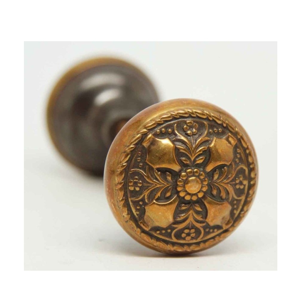 Antique door knobs brass furniture decorative kitchen cabinet etching handle drawer pulls gold closet brass handle