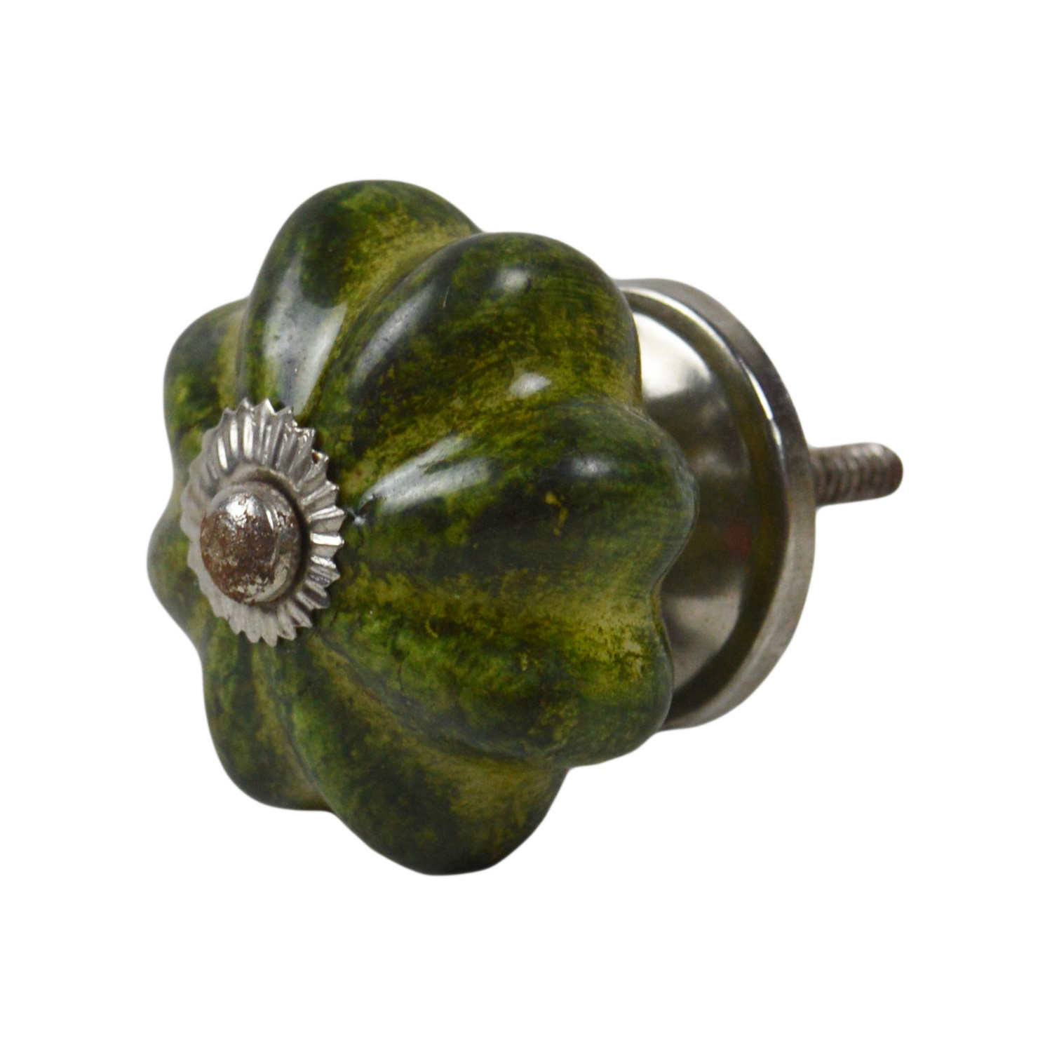 Colored Ceramic Knob Multiple Finishing Kitchen Furniture Door Handle Antique Style Zinc Cabinet Handles Ceramic Knobs