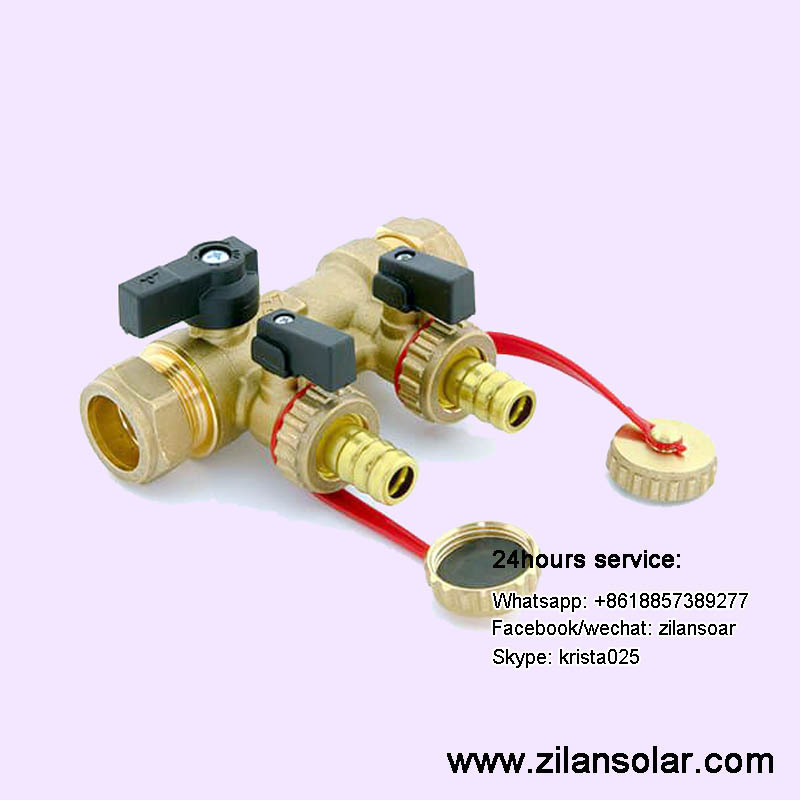 Solar Drain Flush Valve for solar boiler