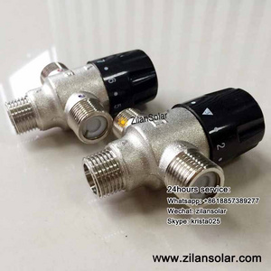 1/2" solar water heater thermostatic mixing valve